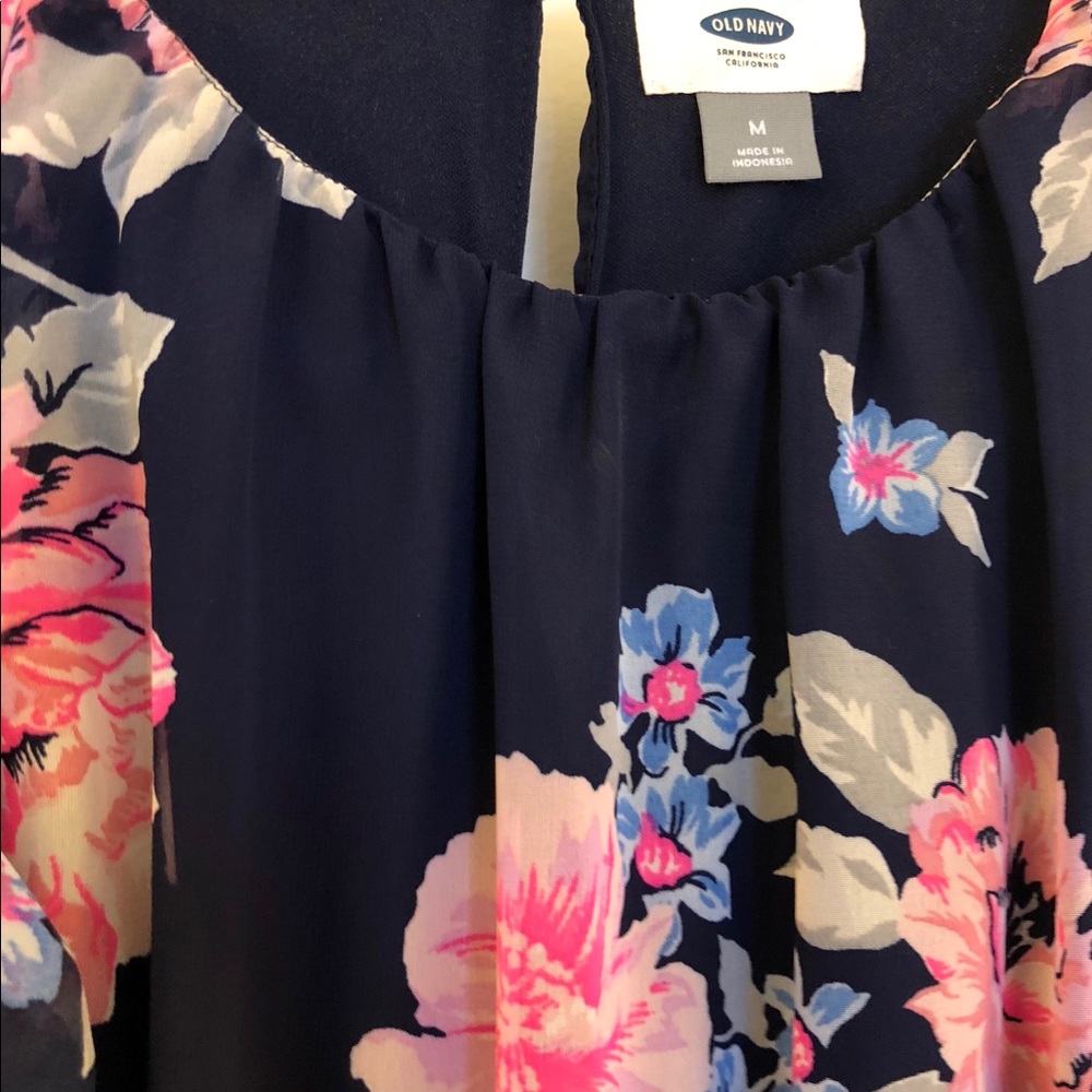Pretty Floral Maxi with Ruffles - Picture 3 of 3